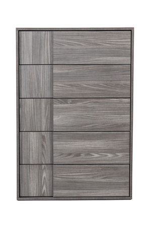5-Drawer Gray Elm Chest | OROA Modern Asus | Oroa.com