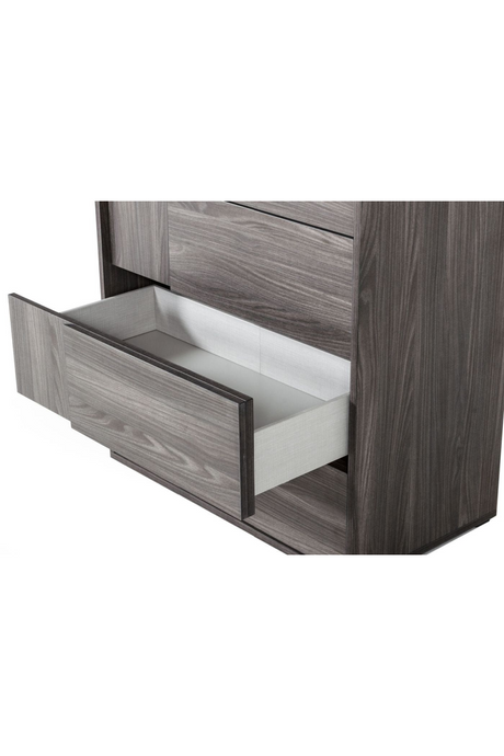 5-Drawer Gray Elm Chest | OROA Modern Asus | Oroa.com