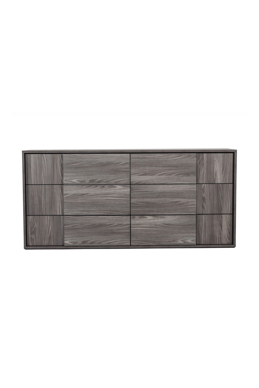 6-Drawer Gray Elm Dresser | OROA Modern Asus | Oroa.com