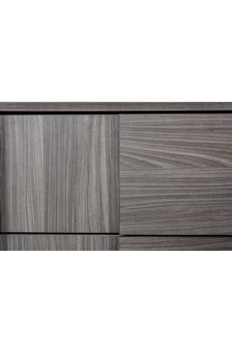 6-Drawer Gray Elm Dresser | OROA Modern Asus | Oroa.com