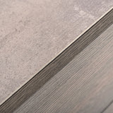 6-Drawer Gray Dresser | OROA Modern Bronx