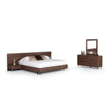 6-Drawer Walnut Dresser | OROA Modern Brooklyn
