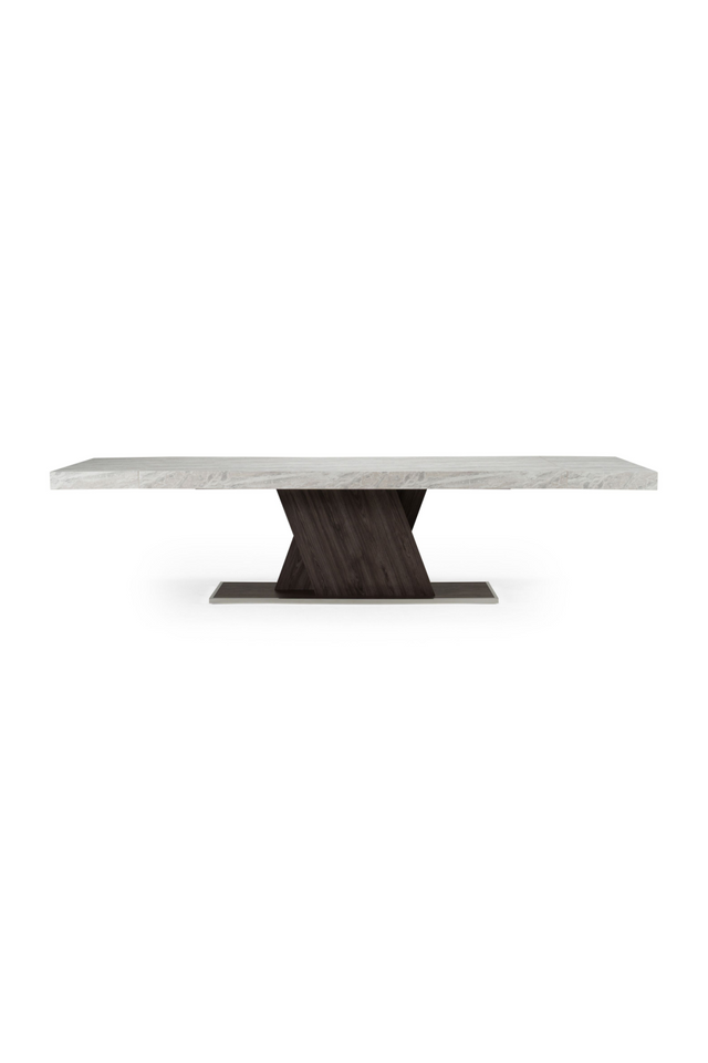 Pecan Elm Extendable Dining Table | OROA Modern Cairo | Oroa.com