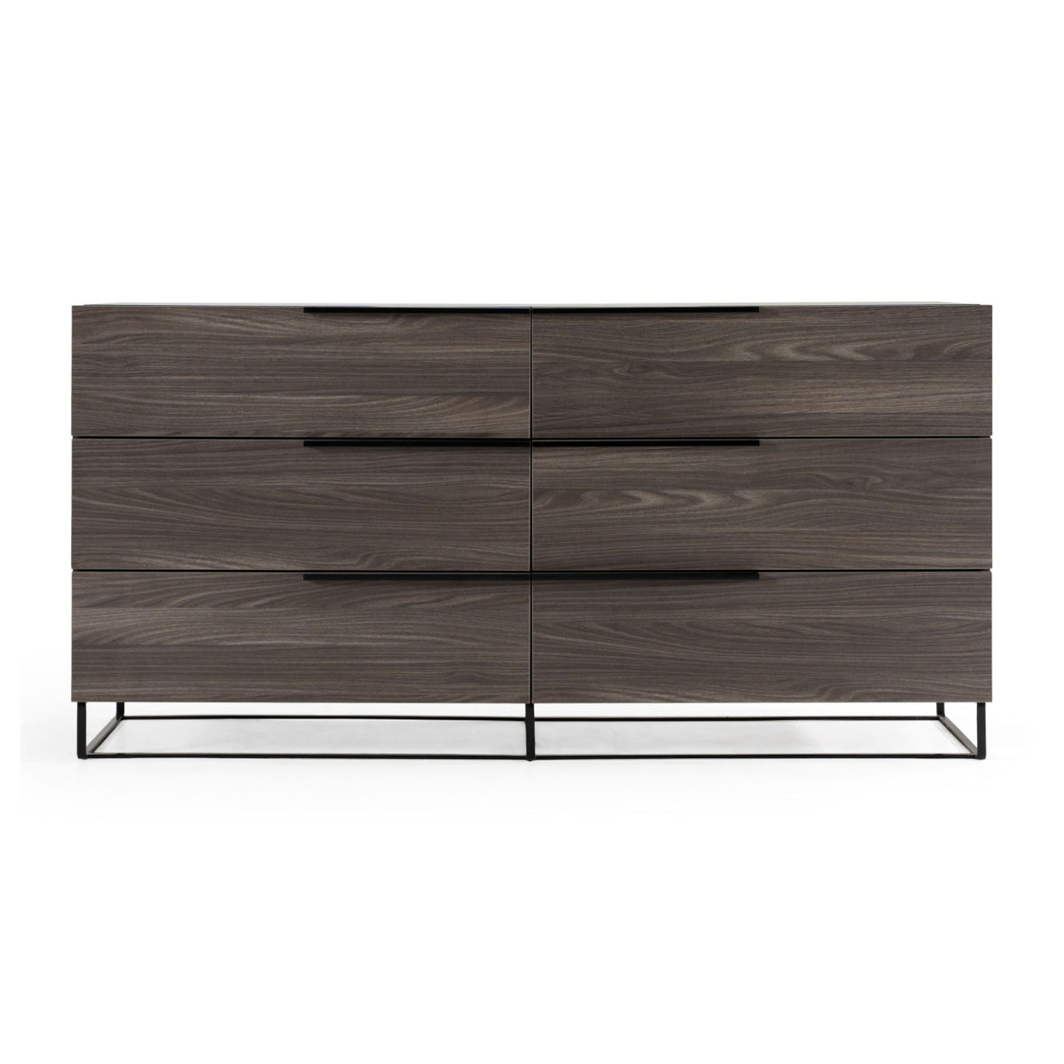 Gray Oak 6-Drawer Dresser | OROA Modern Enzo