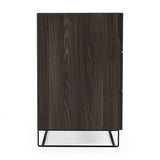 Gray Oak 6-Drawer Dresser | OROA Modern Enzo