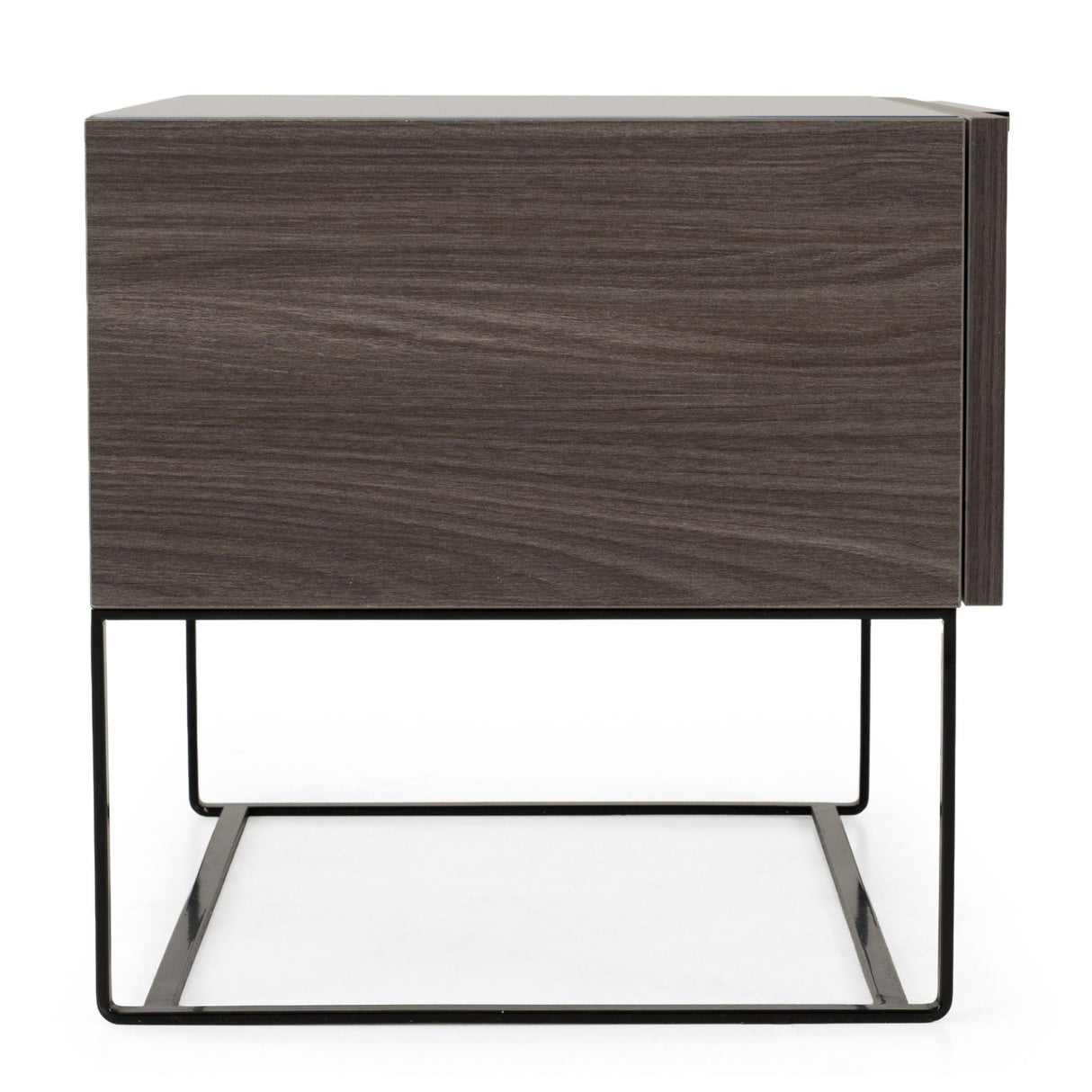 Gray Oak 1-Drawer Nightstand | OROA Modern Enzo