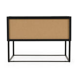 Gray Oak 1-Drawer Nightstand | OROA Modern Enzo