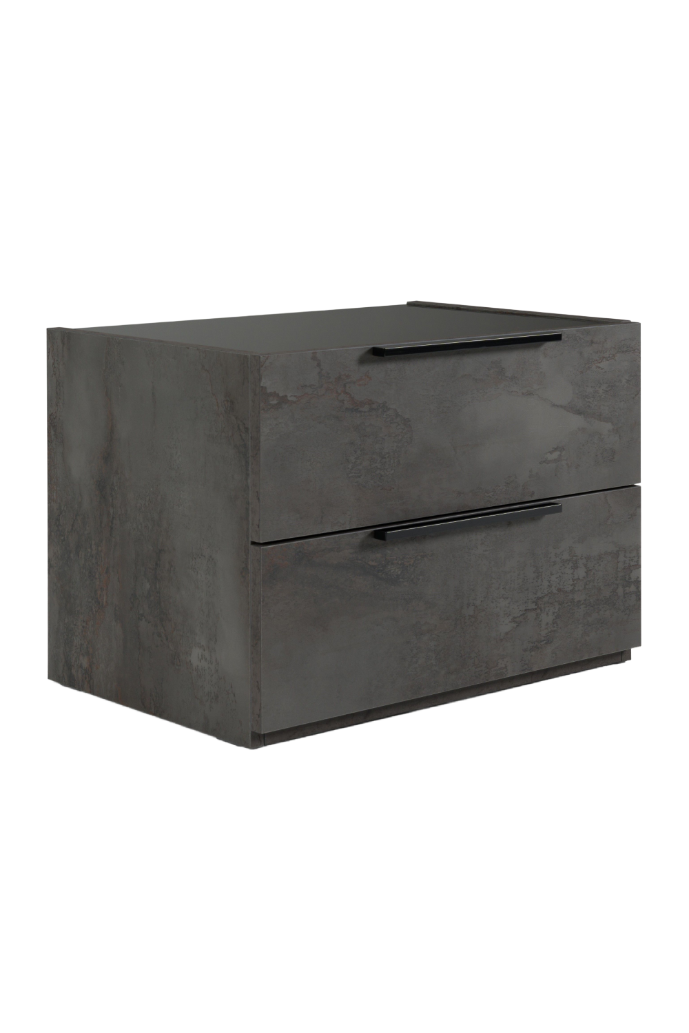 Volcano Oxide 2-Drawer Nightstand | OROA Modern Ferrara | Oroa.com