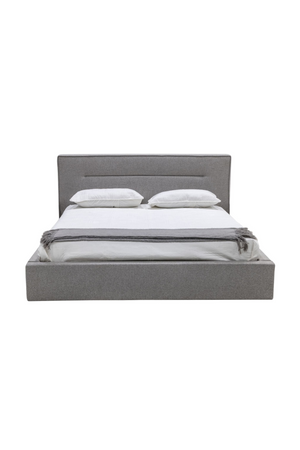 Gray Upholstered Bed | OROA Modern Juliana | Oroa.com
