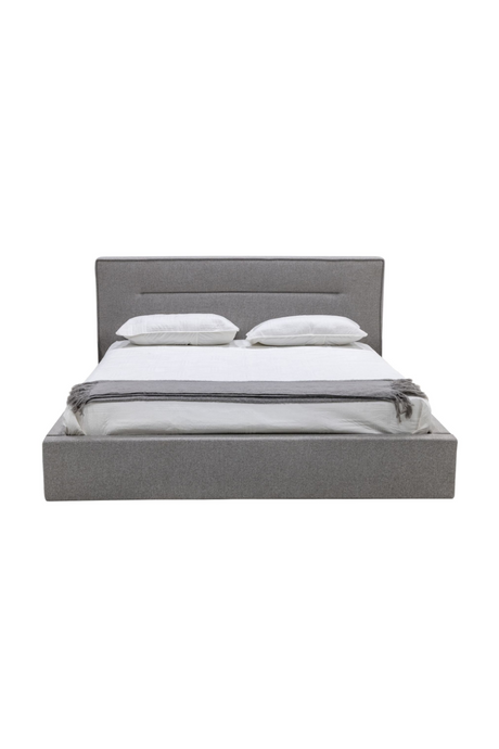 Gray Upholstered Bed | OROA Modern Juliana | Oroa.com