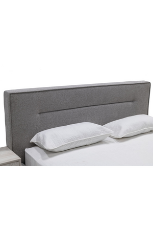 Gray Upholstered Bed | OROA Modern Juliana | Oroa.com