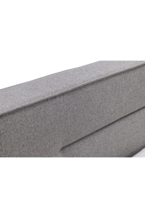 Gray Upholstered Bed | OROA Modern Juliana | Oroa.com