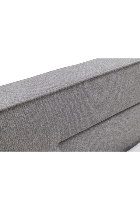 Gray Upholstered Bed | OROA Modern Juliana | Oroa.com