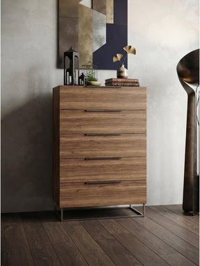 Light Oak 5-Drawer Chest - OROA Modern Lorenzo - view 1