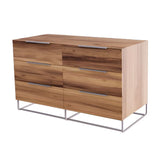 Light Oak 6-Drawer Dresser | OROA Modern Lorenzo