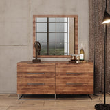 Light Oak 6-Drawer Dresser | OROA Modern Lorenzo