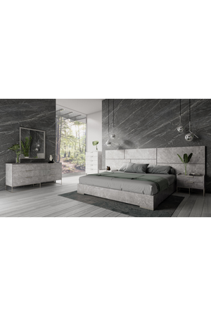Gray Marble 6-Drawer Dresser | OROA Modern Marbella | Oroa.com