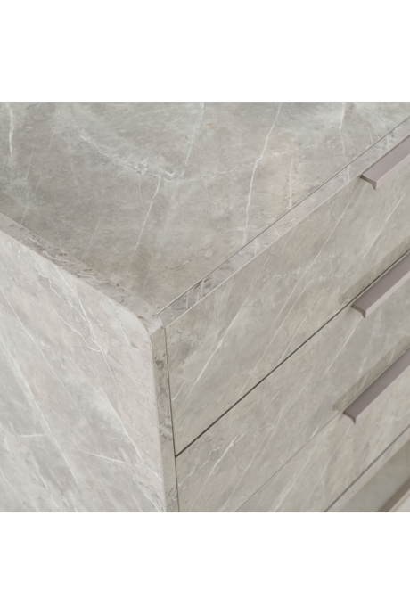 Gray Marble 6-Drawer Dresser | OROA Modern Marbella | Oroa.com