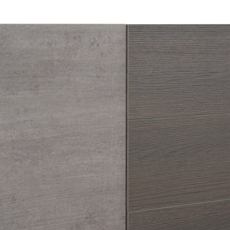 Matte Gray Bed - OROA Modern Palermo - view 4