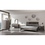 Matte Gray Bed | OROA Modern Palermo