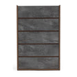 Gray Stucco 5-Drawer Chest by OROA Modern Rado