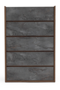 Gray Stucco 5-Drawer Chest | OROA Modern Rado | Oroa.com