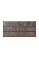 Gray Stucco 6-Drawer Dresser | OROA Modern Rado | Oroa.com