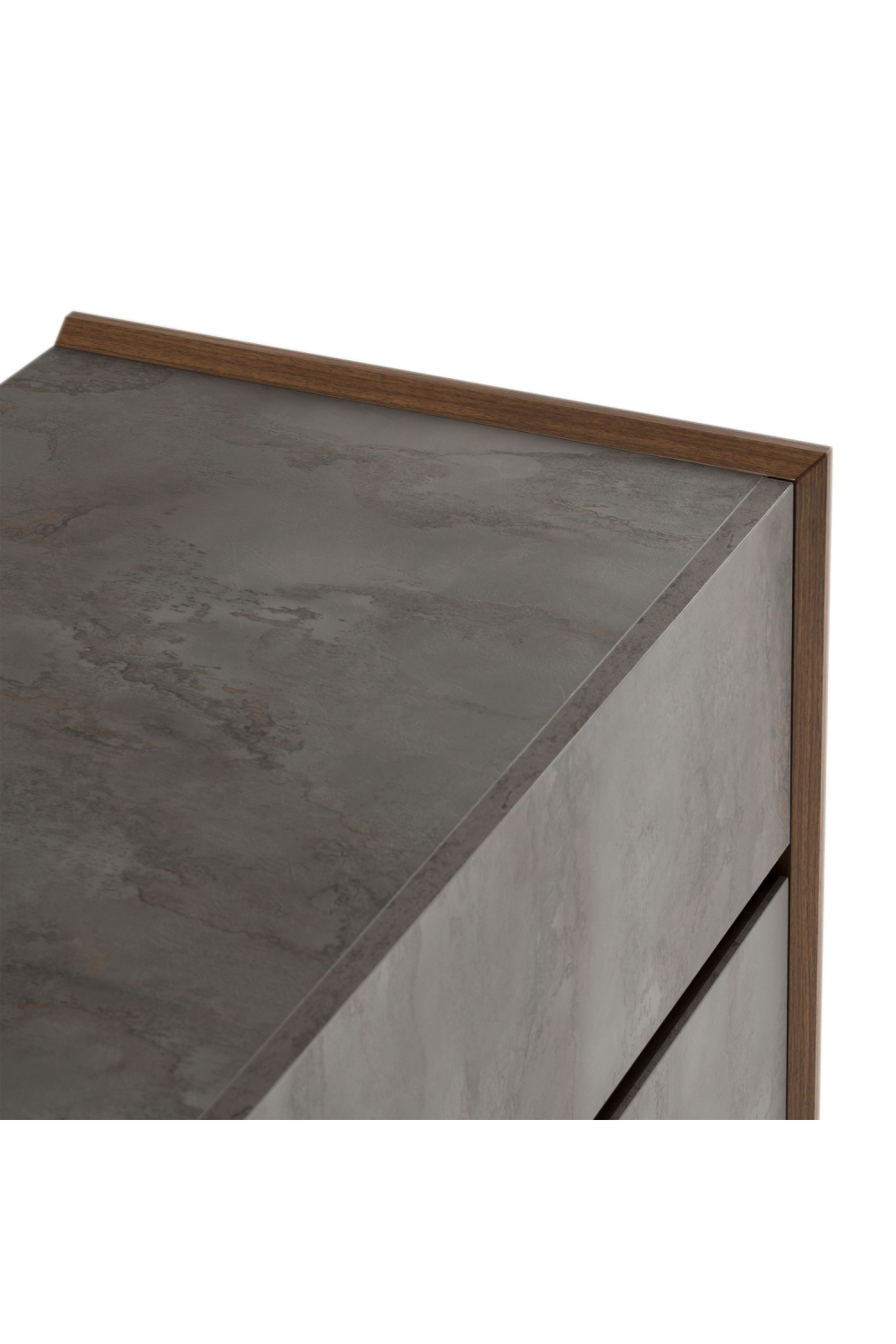 Gray Stucco 6-Drawer Dresser | OROA Modern Rado | Oroa.com
