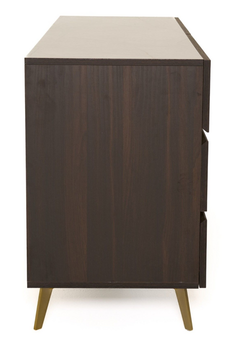 Dark Eucalyptus 6-Drawer Dresser | OROA Modern Velondra | Oroa.com