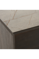 Dark Eucalyptus 6-Drawer Dresser | OROA Modern Velondra | Oroa.com