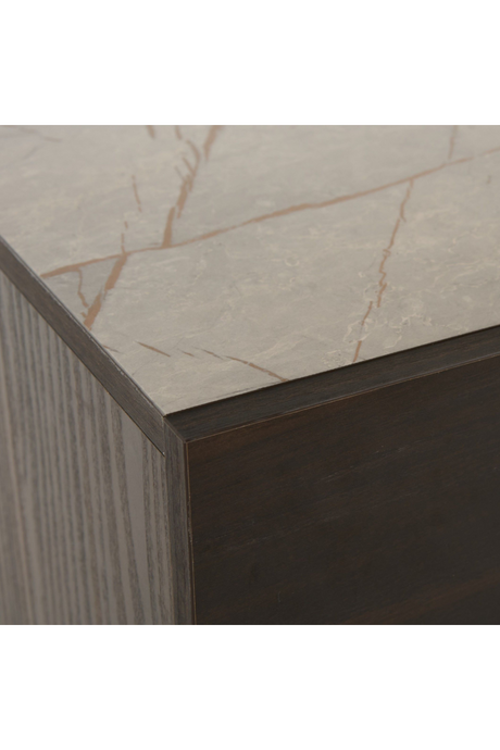 Dark Eucalyptus 6-Drawer Dresser | OROA Modern Velondra | Oroa.com
