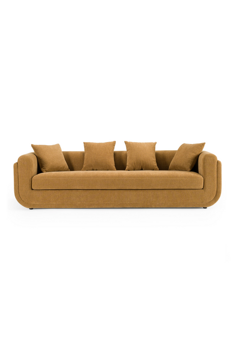 Orange Fabric Sofa | OROA Modern Tiene | Oroa.com