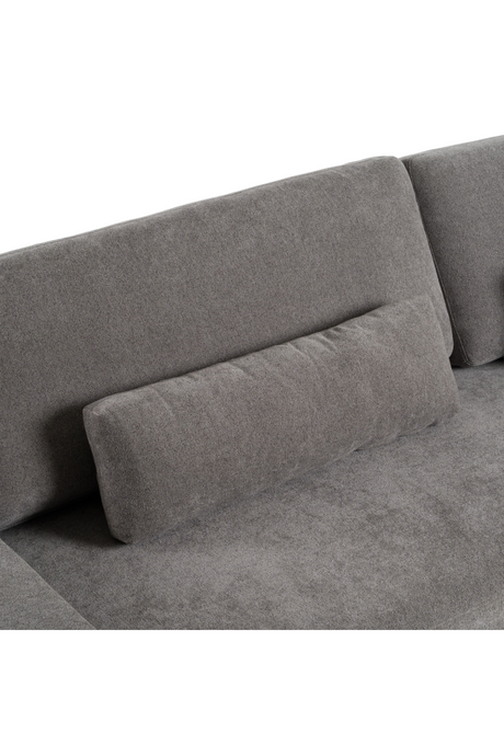 Gray Right-Facing Sectional Sofa | OROA Modern Loki | Oroa.com