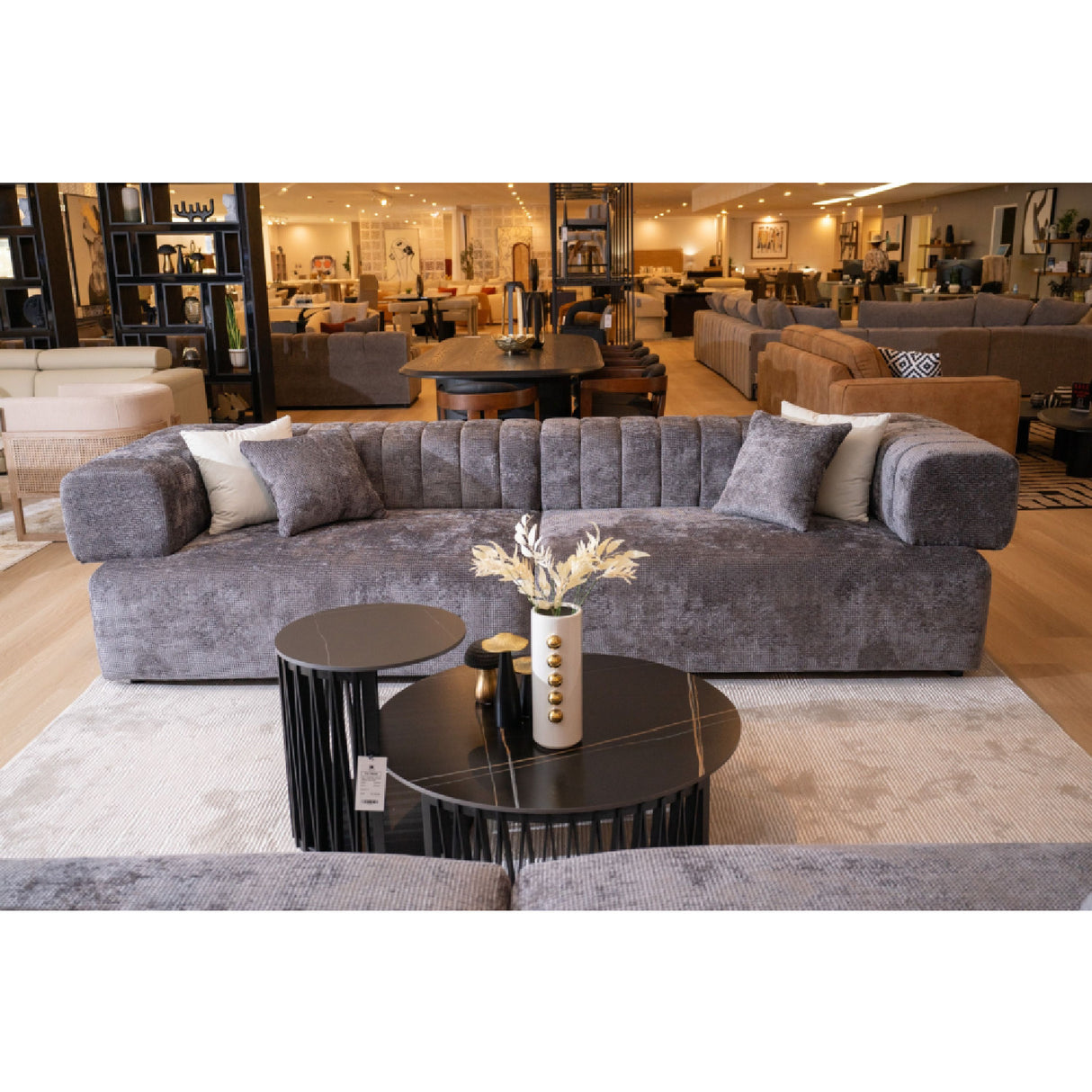   Square-Armed 2-Piece Sofa | Oroa.com