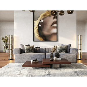   Square-Armed 2-Piece Sofa | Oroa.com