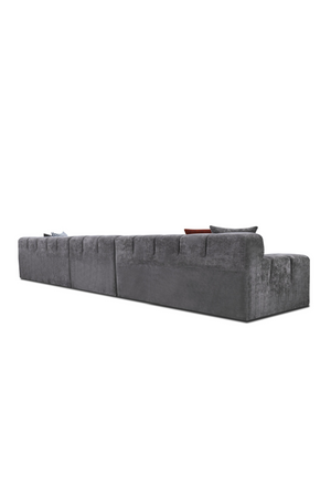 Gray Tufted Sofa | OROA Modern Rhonda | Oroa.com