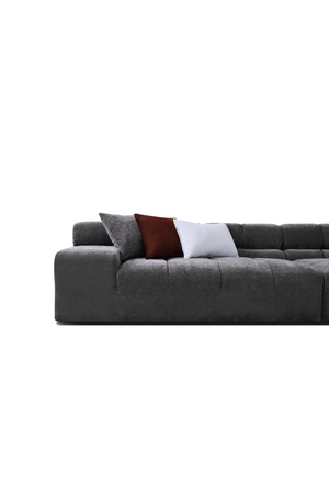 Gray Tufted Sofa | OROA Modern Rhonda | Oroa.com