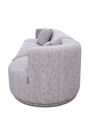 Gray 4-Seater Sofa with Swirling Chairs | OROA Modern Beau | Oroa.com