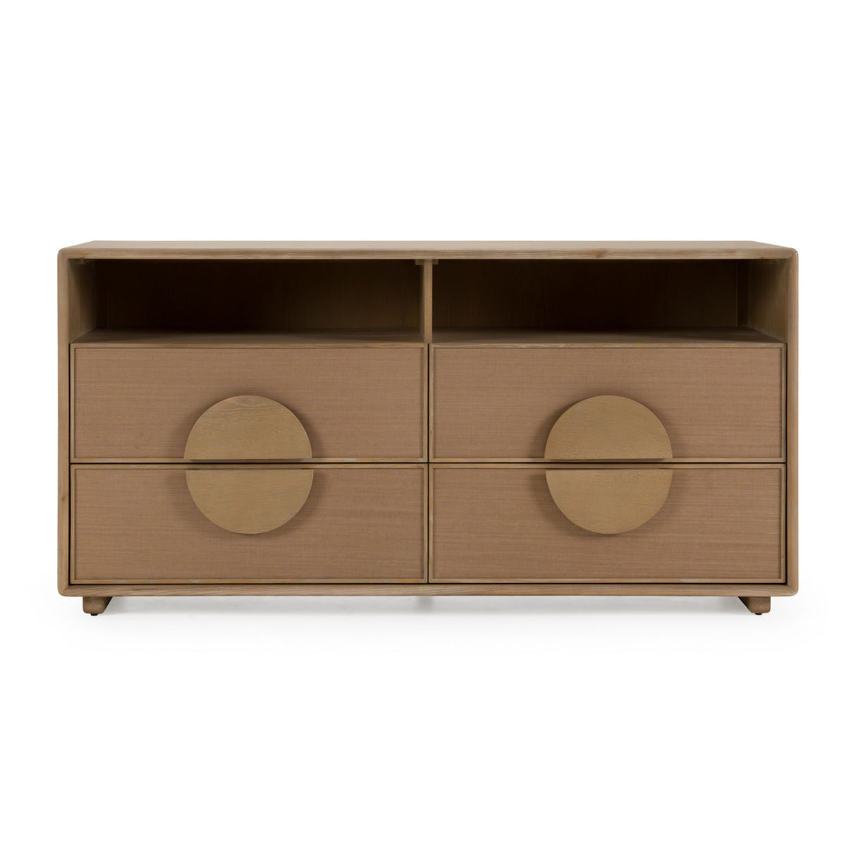 Solid Oak 4-Drawer Dresser | OROA Modern Sergio