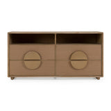 Solid Oak 4-Drawer Dresser | OROA Modern Sergio