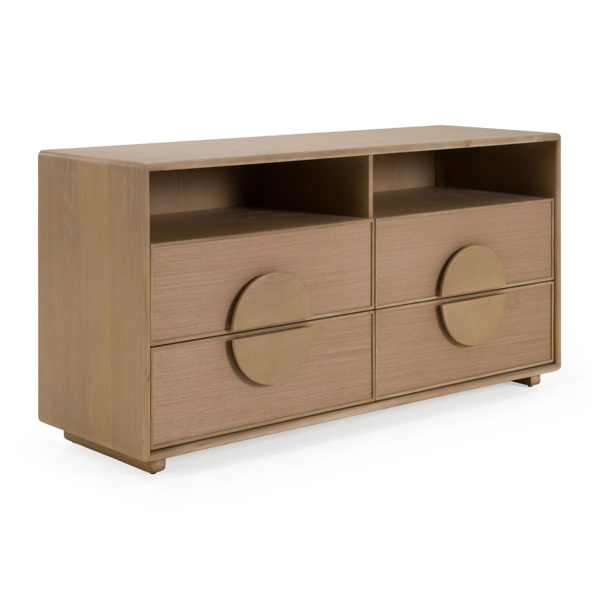 Solid Oak 4-Drawer Dresser | OROA Modern Sergio
