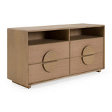 Solid Oak 4-Drawer Dresser | OROA Modern Sergio