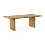 Oak 6-Seater Dining Table | OROA Modern Weaver