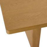 Oak 6-Seater Dining Table | OROA Modern Weaver