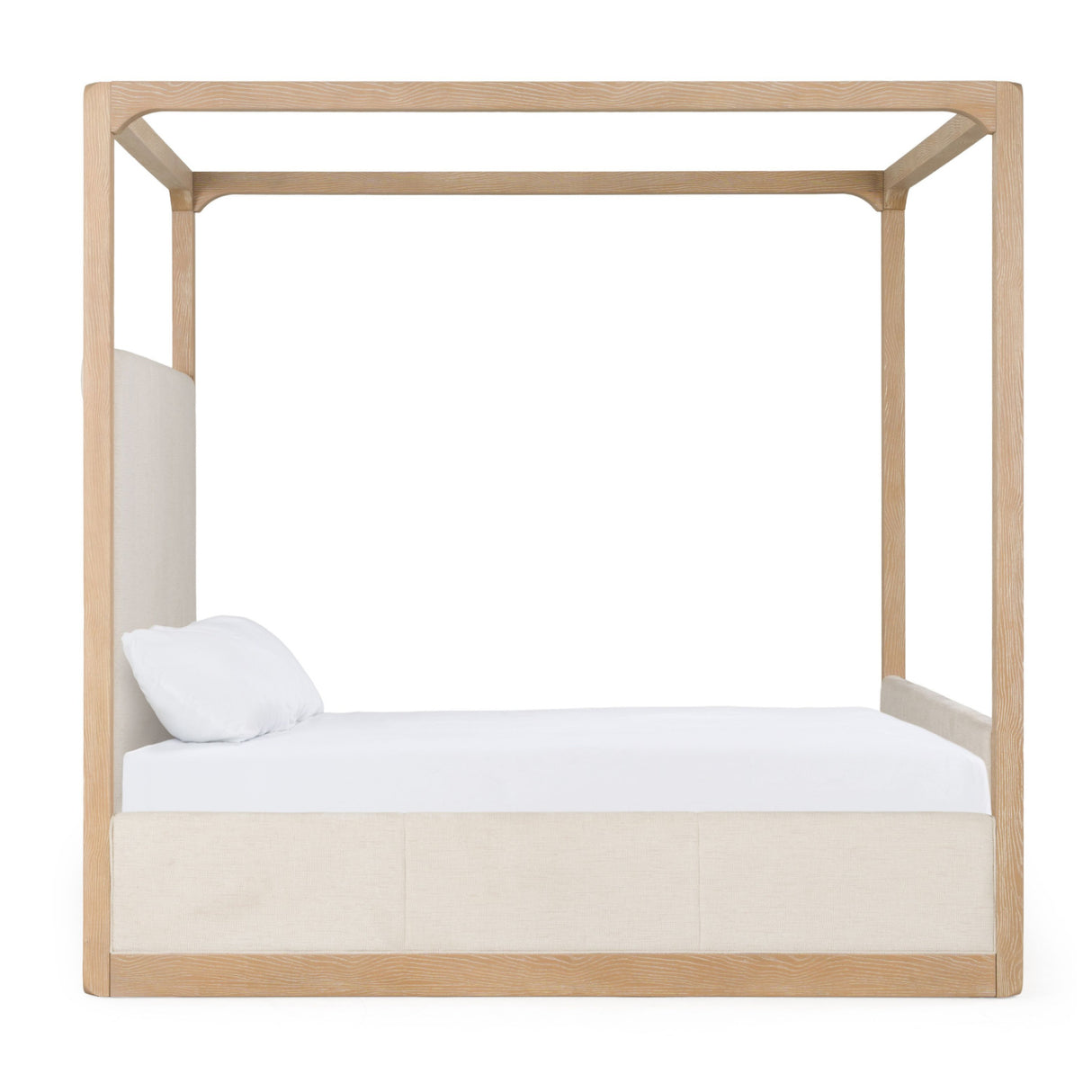 Oak Canopy King Bed | OROA Modern Sergio