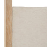 Oak Canopy King Bed | OROA Modern Sergio