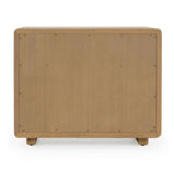 Solid Oak 2-Drawer Nightstand | OROA Modern Sergio