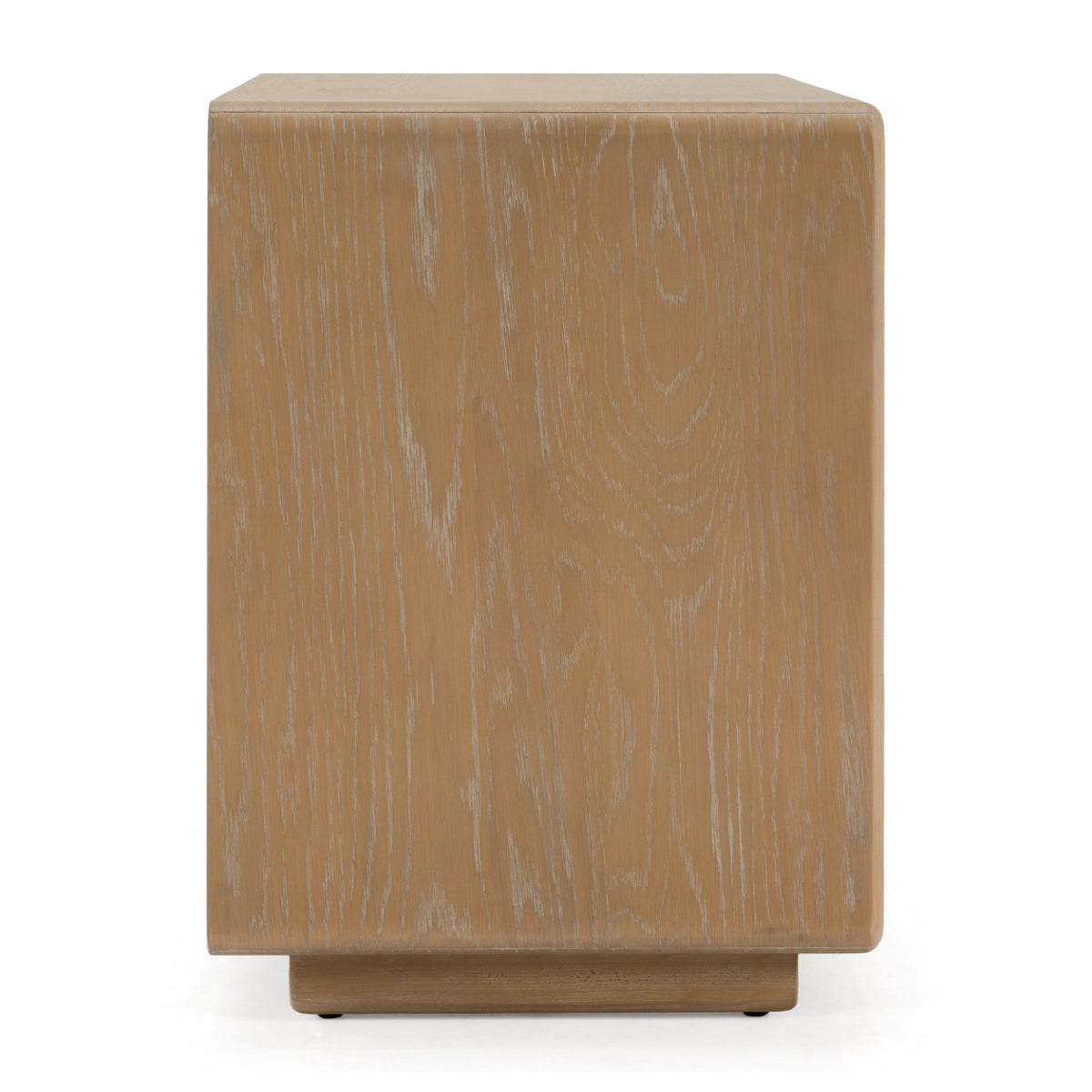 Solid Oak 2-Drawer Nightstand | OROA Modern Sergio