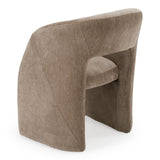 Tan Fabric Dining Chair | OROA Modern Weaver