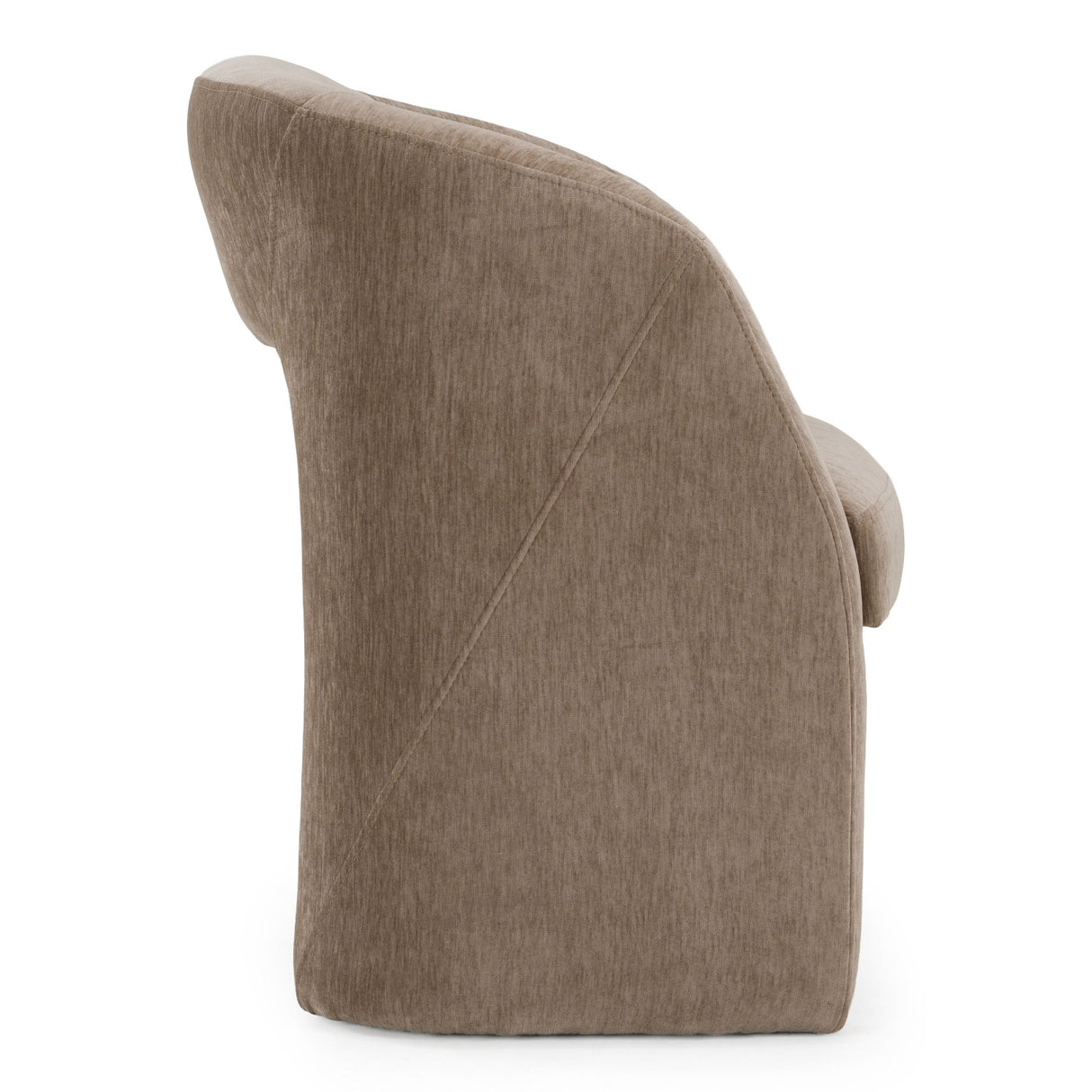 Tan Fabric Dining Chair | OROA Modern Weaver
